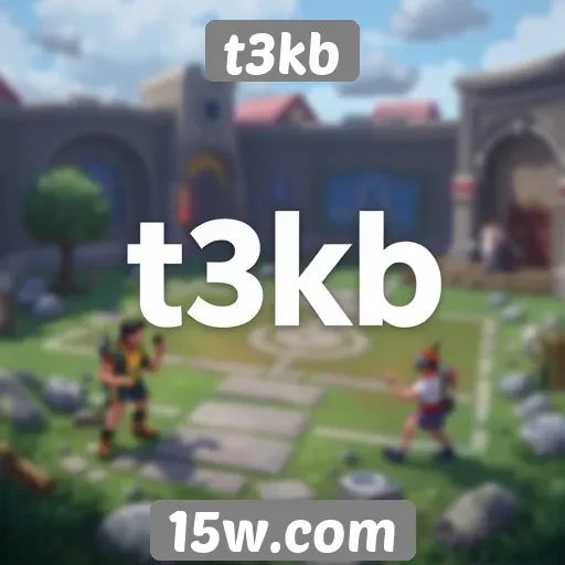 Principais recursos do site t3kb para jogadores